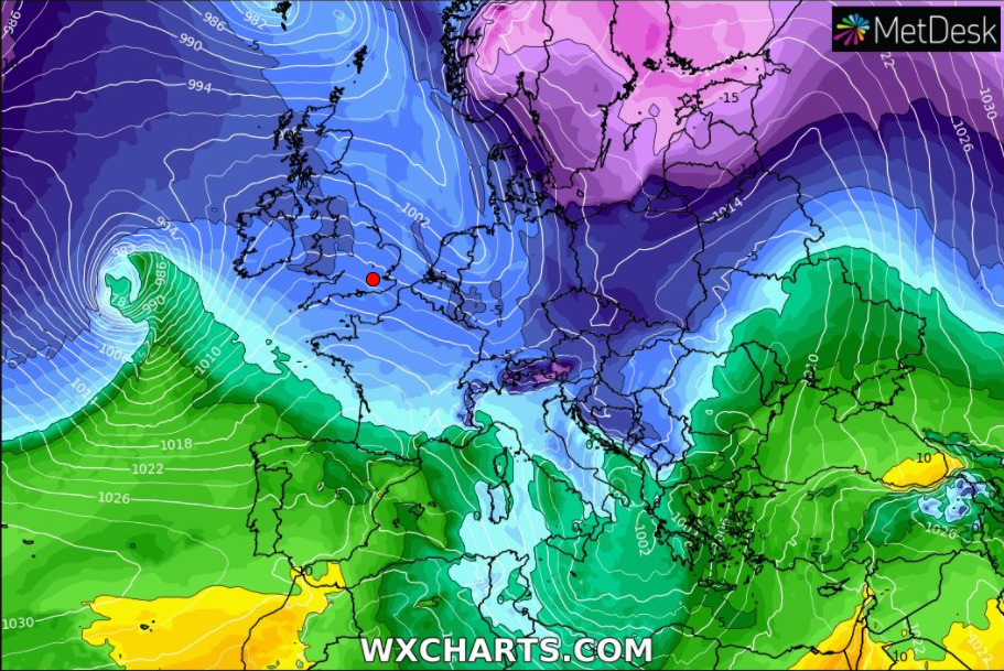 Inizio di settimana instabile con neve sui monti