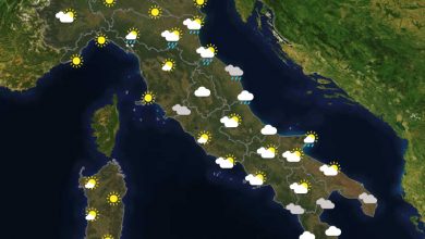 Previsioni del tempo in Italia per il giorno 12/02/2022