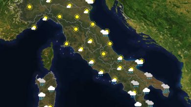 Previsioni del tempo in Italia per il giorno 16/02/2022