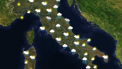 Previsioni del tempo in Italia per il giorno 21/02/2022