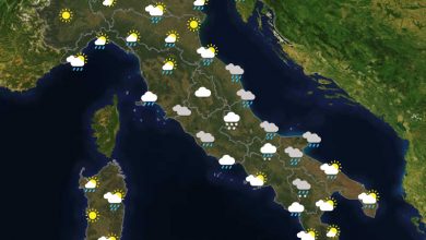 Previsioni del tempo in Italia per il giorno 04/03/2022