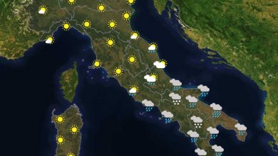 Previsioni del tempo in Italia per il giorno 05/03/2022