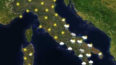 Previsioni del tempo in Italia per il giorno 08/03/2022