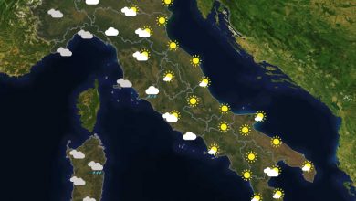 Previsioni del tempo in Italia per il giorno 12/03/2022