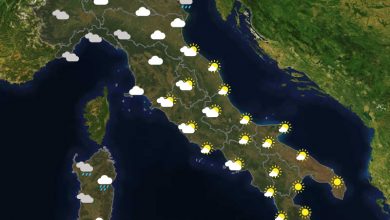 Previsioni del tempo in Italia per il giorno 29/03/2022