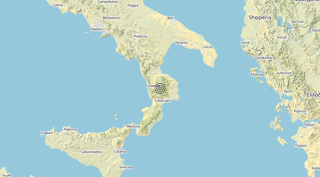 Terremoto 21-05-2022