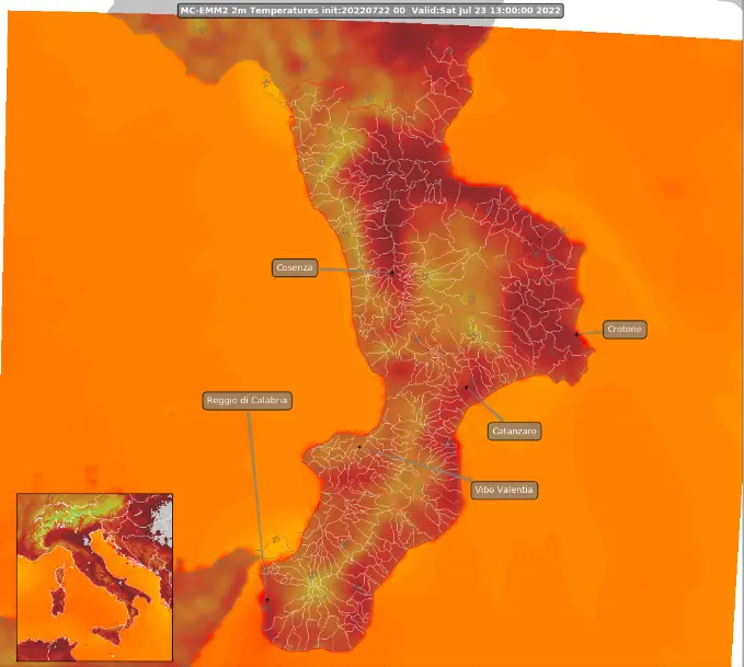 Fine settimana con clima più caldo