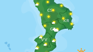 Previsioni Meteo Calabria 08-08-2023