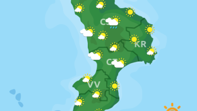 Previsioni Meteo Calabria 18-08-2023